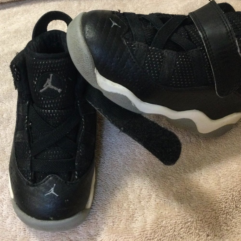 Nike Air Jordan XI/Air Jordan 6 Rings Basketball Shoes Sneakers Size 7c Toddler